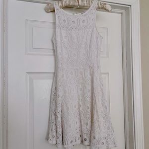 White Mini Dress - size 2